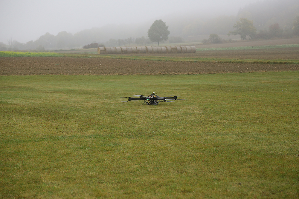 Демонстрационный полёт БПЛА RIEGL Ricopter