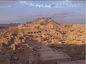 Citadel of Bam после землетрясения