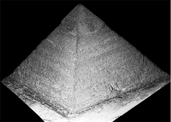 Детальный скан пирамиды Хефрена