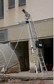 Сканер Riegl LMS-Z420i, в комбинации с камерой Nikon D100