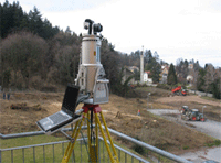 Сканер RIEGL LMS-Z420i на объекте