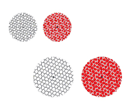 Плоские круглые марки-отражатели, наземный сканер Riegl LMS-Z620