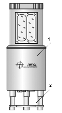 Основная конфигурация сканера RIEGL LMS-Z390i