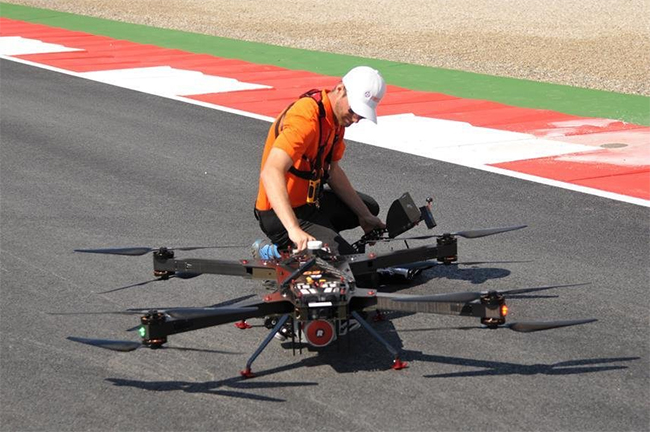 Гоночная трасса Red Bull Ring была отсканирована беспилотником RIEGL RiCOPTER